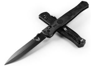 Benchmade - SOCP 391BK Tacticle Knife with Graphite Black CF Elite Handle (391BK)