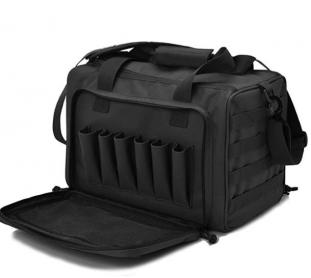 Tactical Gun Range Bag Deluxe Pistol Shooting Range Duffle Bags