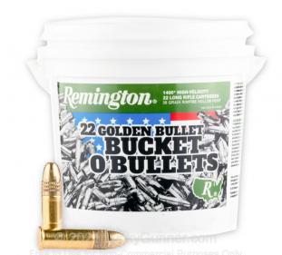 22 LR - 36 gr HP - Remington - Bucket o' Bullets - 1400 Rounds