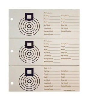 Load Development Targets 25 Pack