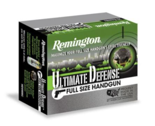 Remington Ultimate Defense Handgun Ammunition .45 Auto 230 gr BJHP 875 fps 20/ct