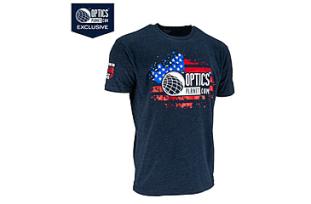 OpticsPlanet Exclusive OpticsPlanet 20th Anniversary T-Shirt - Men's , Medium, Small , Navy Blue Up to 88% Off Plus Blazin' Deal — 2 models