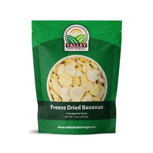 Freeze Dried Bananas - Valley Food Storage