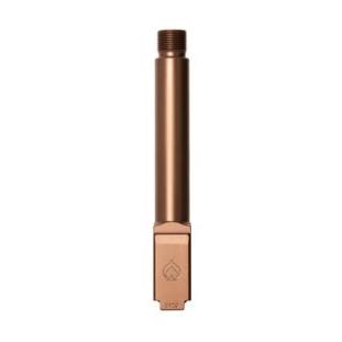 Glock 19 Gen3-5 Threaded PVD Copper Non-Fluted Premium Series (BLEM)