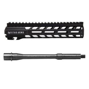 Stag Arms Bundle: Slimline NQ NVH 9.3" M-LOK Handguard - Anodized Black w/ 10.5" 5.56 Gov CMV Barrel