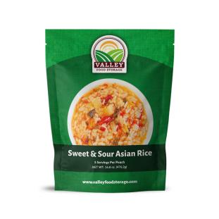 Sweet and Sour Asian Rice - Valley Food Storage