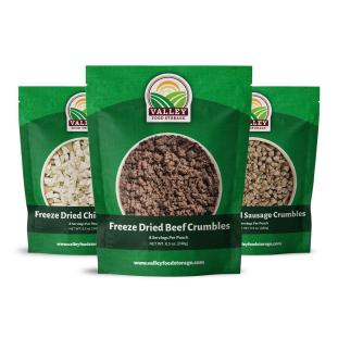 Freeze-Dried Meat 3 Pack - Valley Food Storage
