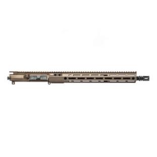 M4E1 Threaded 16" 5.56 Mid-Length Gov Profile, Complete Upper w/ 15" MOD 4 - Kodiak Brown Anodized (BLEM)