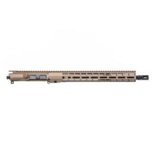 M4E1 Threaded Complete Upper No Auto Sear, 16" 5.56 Mid-Length Barrel w/ 15" R-ONE M-LOK Handguard - FDE Cerakote