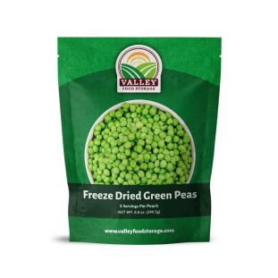 Freeze Dried Green Peas - Valley Food Storage