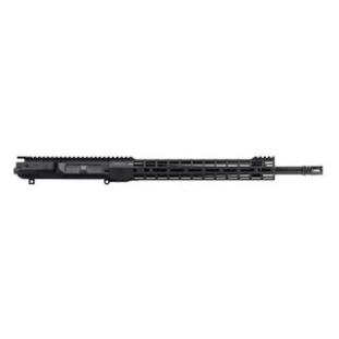 M5 Complete Upper w/ 18" .308 Rifle Length Barrel, Adjustable Gas Block & 15" S-ONE Handguard - Anodized Black